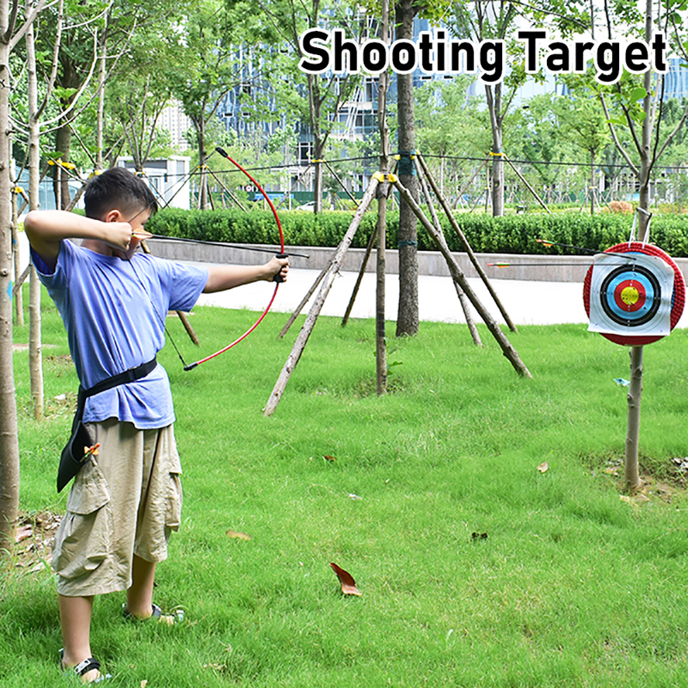 Runzkzy Beginner Teenagers Hunting and Shooting Bow Arrow Crossbow Target Suction Cup Package Teenagers Small Bow Package