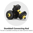thumbnail image 3 of Phenofice 1 Set Dumbbell Barbell Converter Abs Dumbbell Connecting Rod For Home and Gym Use Weightlifting Accessory, 3 of 6