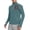 Green Heather, variant on Men's Long Sleeve Quick Dry Lightweight Running Exercise Sports T-Shirt Top Blue Heather M