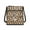 Antelope, variant on Leather Floral Wolf Print Shoulder Handbag for Women Mini Crossbody Travel Purse Fashion Satchel with Adjustable Wide Strap for Shopping Business