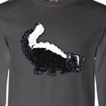 thumbnail image 3 of Inktastic Animals Cute Skunk Long Sleeve T-Shirt, 3 of 4