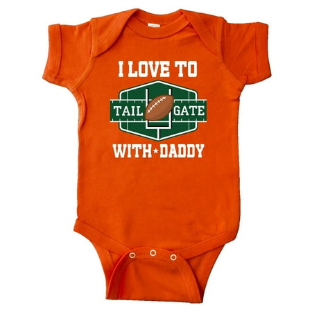 

Inktastic Football Tailgating with Daddy Gift Baby Boy or Baby Girl Bodysuit