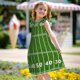 thumbnail image 5 of Fotbe American Football Field2 Vestido de Dormir para Niñas de 3 a 10 Años, Mangas Cortas, Estilo Princesa, Pijama Camisón con Mangas Voladas-XX-Large, 5 of 6