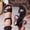 Black, variant on Platform Heels Slingback Chunky High Heel Sandals for Women Brown 6(37)
