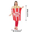 thumbnail image 5 of Disfraz de Palomitas para Adultos Talla Única para Halloween, 5 of 5