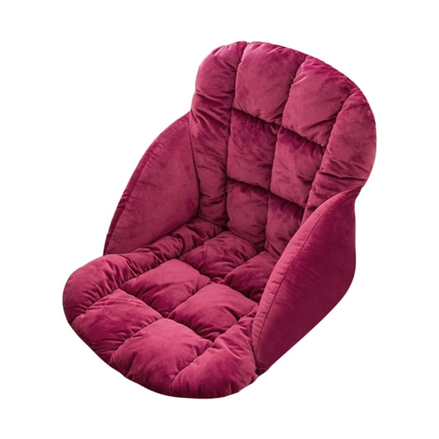 Dvruxg Desk Chair Cushion Non-Slip Rocking Chair Cushion Office Chair Cushion Dorm Seat Cushion with High Back Support Soft Chair Cushion for Office Car Home Dining Room Kitchen