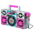 thumbnail image 2 of L.O.L Surprise! REMIX Bluetooth MP3 Boombox with Microphone, Pink, LL-115, 2 of 6