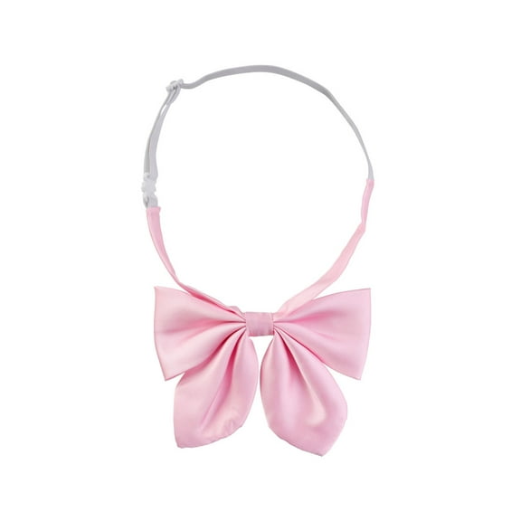 Unique Bargains Women Pre-tied Bowknot Bowties Adjustable Bow Tie Solid Color