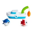 thumbnail image 2 of Juguetes de Baño de Pesca Magnética Barco para Niños Munchkin con Caña, 2 of 7
