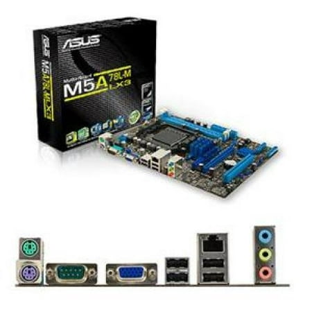 ASUS M5A78L M LX3 Motherboard micro ATX Socket AM3 AMD 760G Gigabit LAN onboard graphics HD Audio 8 channel ASUS M5A78L M (Best Motherboard For Audio Production 2019)