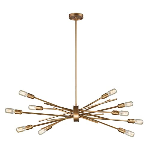 ELK Lighting 66972/10 Xenia 10 Light Chandelier In Matte Gold