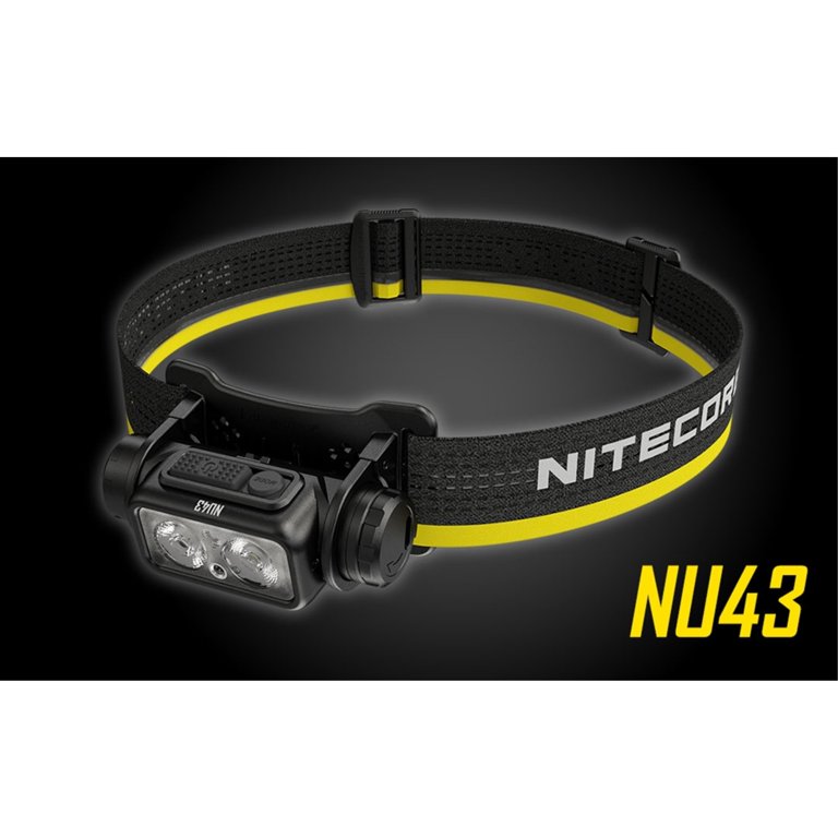 Nitecore Lampe frontale NU43 1400 lumens