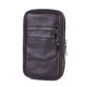 thumbnail image 2 of Bolsa Moda Hombres Cuero de vaca Color sólido Mini cinturón Monedero Fanny Pack (B) Likrtyny Para Estrenar, 2 of 8