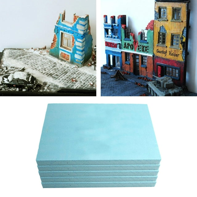 Tablero de espuma perfecl 5x para diorama 2,5x19x29cm poliestireno