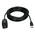 thumbnail image 2 of QVS - USB extension cable - USB Type A (M) to USB Type A (F) - USB 3.0 - 16 ft - black, 2 of 6