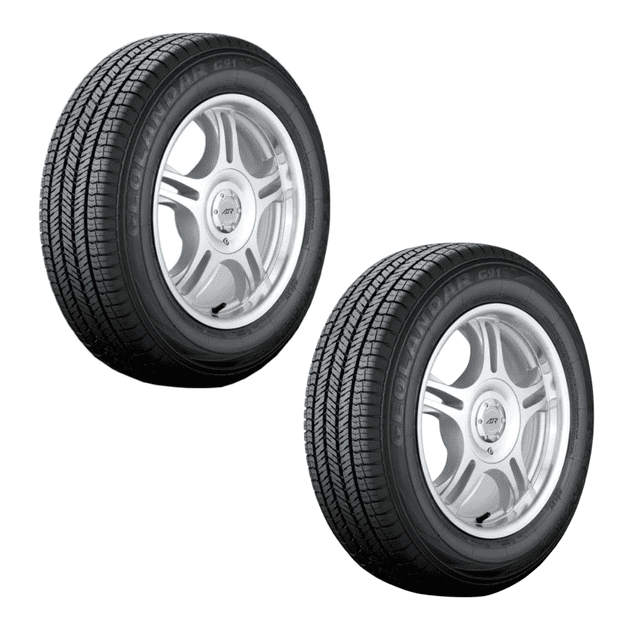 Paquete de 2 Llantas P225/65 R17 100H Yokohama geolandar g91a