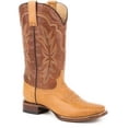 thumbnail image 2 of Women's Stetson Jessica Leather Boots Handcrafted Tan, 2 of 2