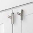 thumbnail image 3 of GlideRite 2 in. Solid Cabinet Bar T-Knob, Stainless Steel, 3 of 3