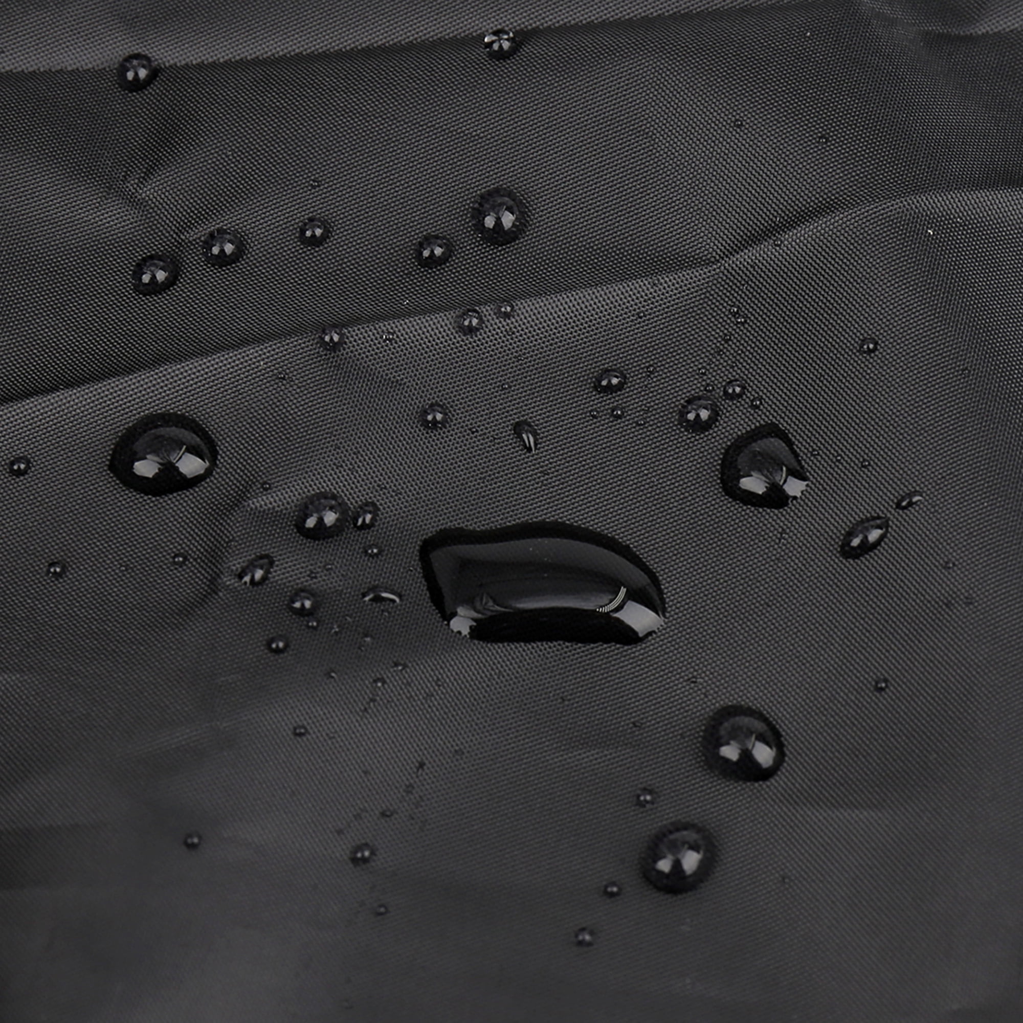 Unique Bargains 210T Motorcycle Half Cover Rain Dust UV Protector L Black
