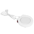 thumbnail image 3 of Heater Pad, 110V White Electric Powered Cup Warmer Heater Pad Coffee Tea Milk Mug US Plug, Warmer Heater, Heater Pad, 3 of 8