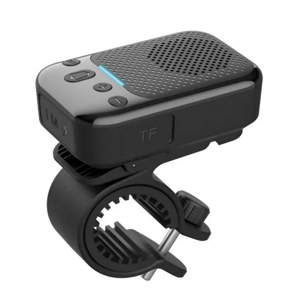 Waterproof Bluetooth Speaker for Bicycle and Motorcycle with FM Radio and Portable Clip