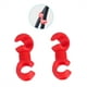 thumbnail image 3 of 10 piezas de clips estilo S para bicicleta, con agujeros para cable de freno y guías de la carcasa del engranaje (rojo) Unbranded TJ00114-01, 3 of 6