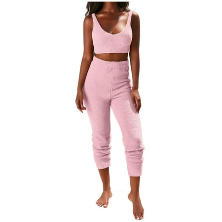 

TAIAOJING Women s Pajama Set Pieces Fashion Suit Winter Three Cute Soft Shorts Pajamas Warm Hooded Flannel Warm Cat Set Beard Sleepwear Sleepwear
