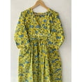 thumbnail image 3 of Block Printed Cotton Dress, Handblock Print Dress, Block Printed Dress, Handmade Dresses, Skater Dresses, Circle Dress, Round Dresses, 3 of 7