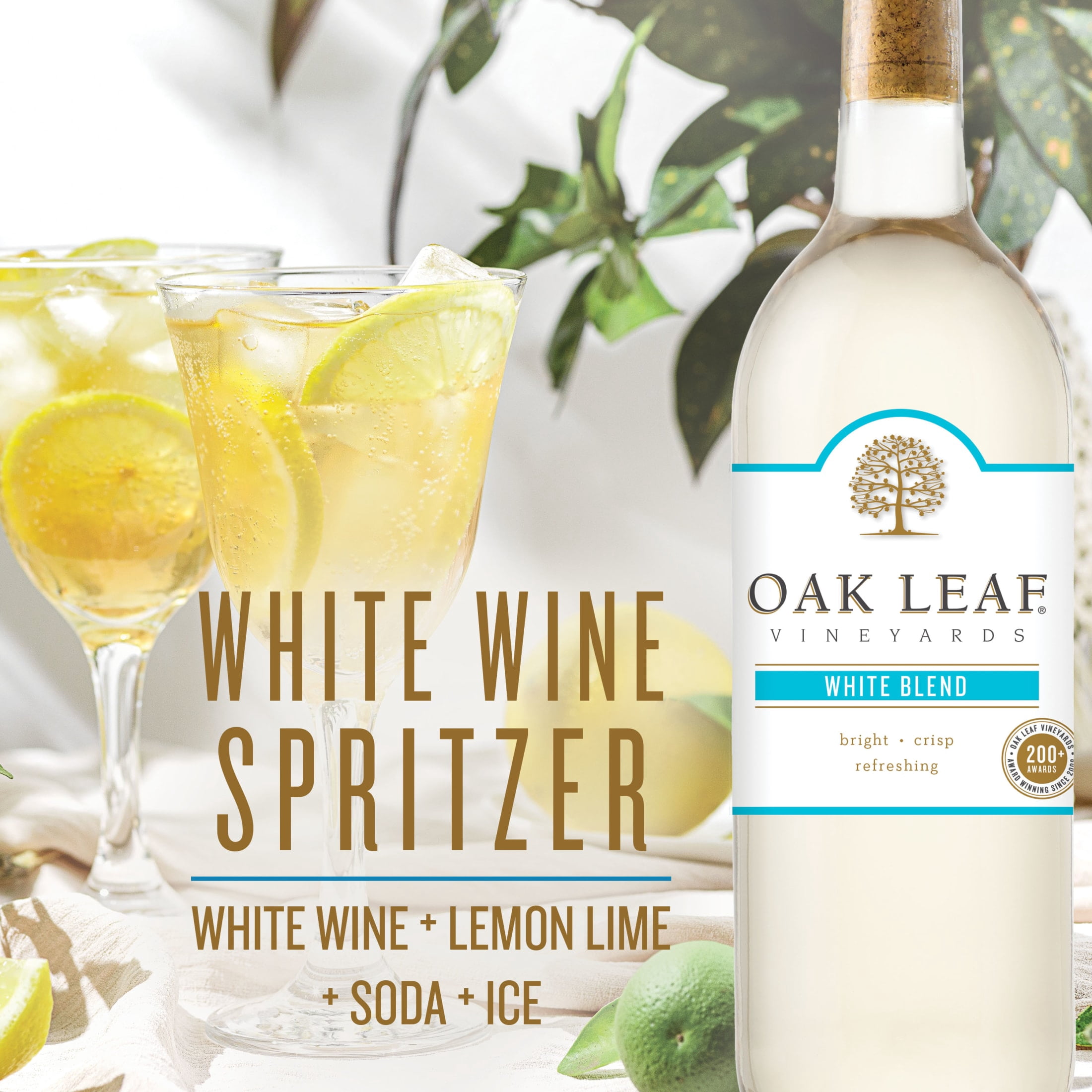 Oak Leaf Vineyards White Blend , 750 ml Bottle, 13.0% ABV, White Wines, Green Apple