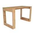 thumbnail image 1 of FM FURNITURE Aurora Writing Computer Desk Engineered Wood Oak, 1 of 8