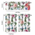 thumbnail image 5 of Floral Farmhouse Curtains 36 Inch Short - 3 Panel Boho Country Set with Vintage Botanical Print, Rod Pocket, 5 of 5