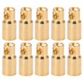 thumbnail image 2 of Metal Banana Plugs,10Pcs Banana Plug Good Metal Plug DIY Banana Plug Connectors High Capacity, 2 of 8