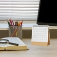 thumbnail image 3 of Miangastore Desk Calendar 2025 Simple Monthly Planner Standing Flip Calendar Small Wire Bound Desktop Calendar for Office Home Scheduling, 3 of 8
