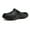 Black, variant on Gardener Platform Clogs Beach Sandals Slippers for Men Slip on Garden Shoes
