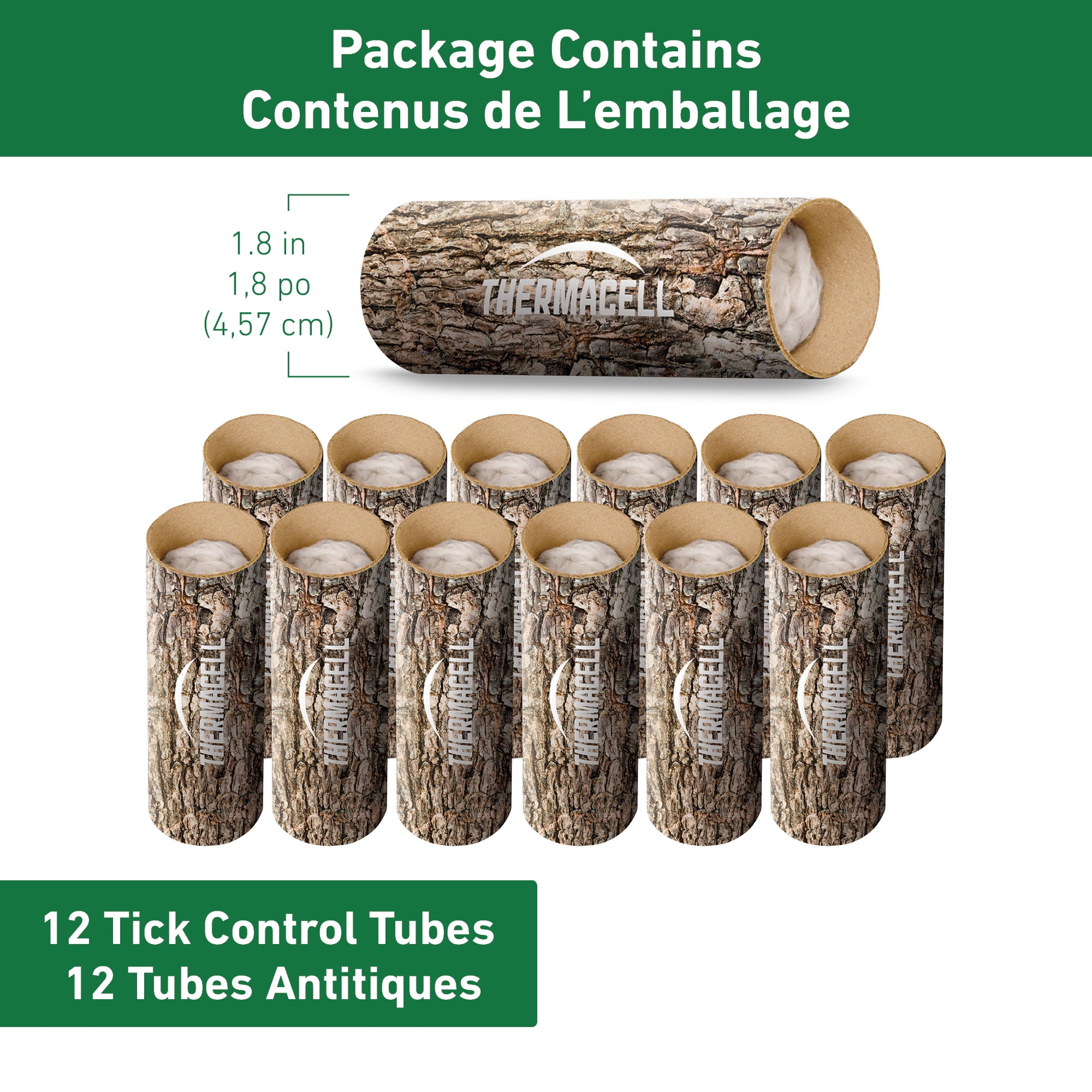Thermacell Tick Control Tubes - 12 Pack
