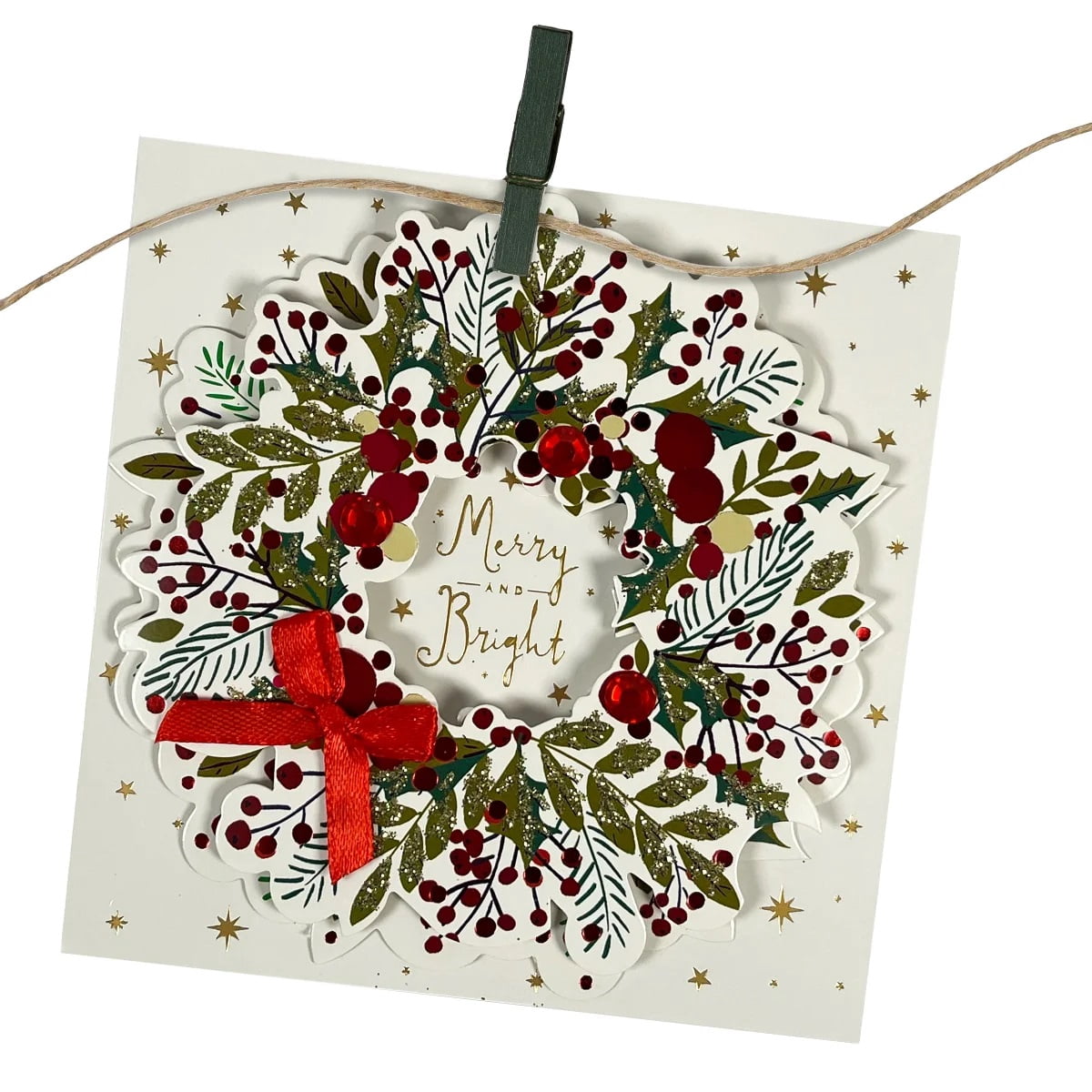 Hand Crafted All Occasion & Holiday Greeting Cards, 40 Count