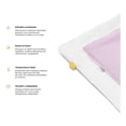 thumbnail image 3 of Nooz Edredón Reversible De Microfibra Tamaño Matri/queen blanco, 3 of 6