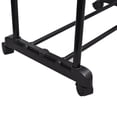 thumbnail image 2 of vidaXL Adjustable Clothes Rack 4 Castors 2 Hanging Rails, 2 of 4