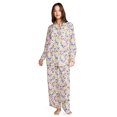 thumbnail image 4 of Jockey Women's Cotton Poplin Long Sleeve Button Up, 4 of 7