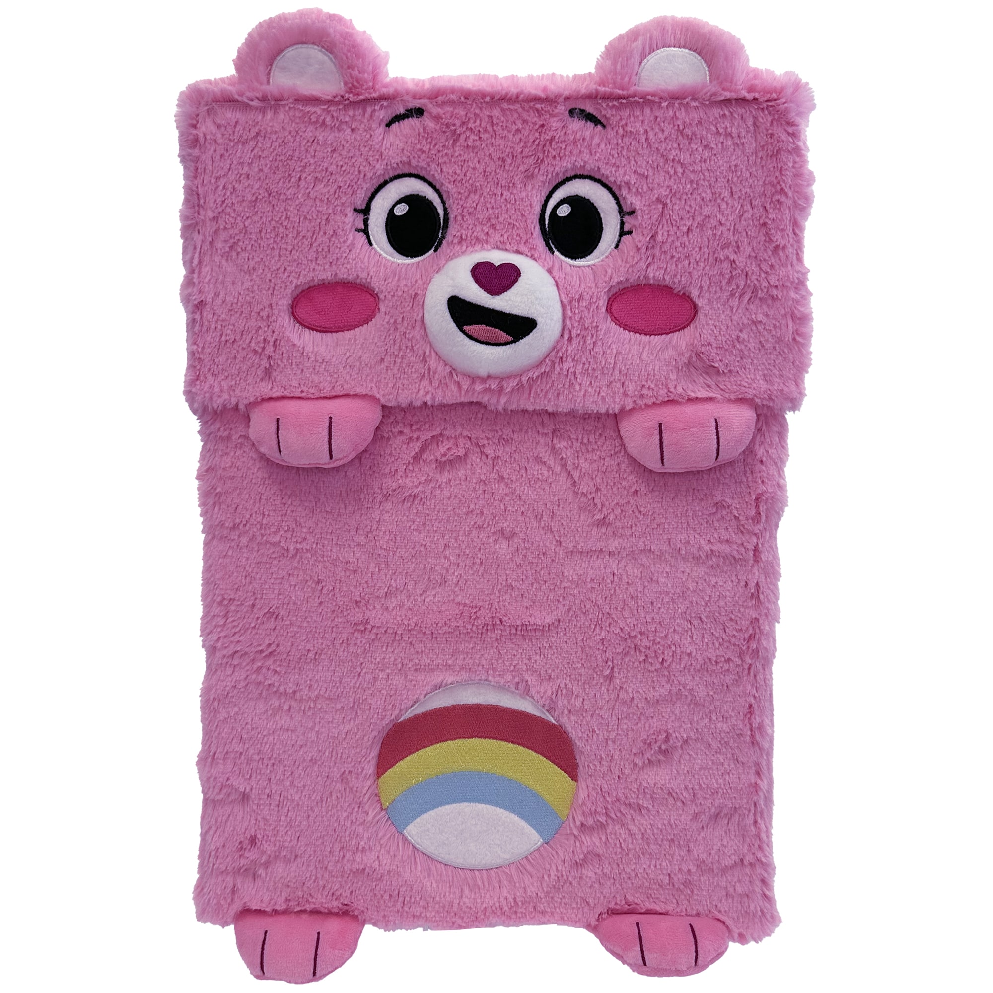 Care Bears: Storables 10" Box - Cheer Bear - Pink Character Themed Bin, Fabric Storage Container, Opening Top Lid, Holds Toys, Books & More, Licensed