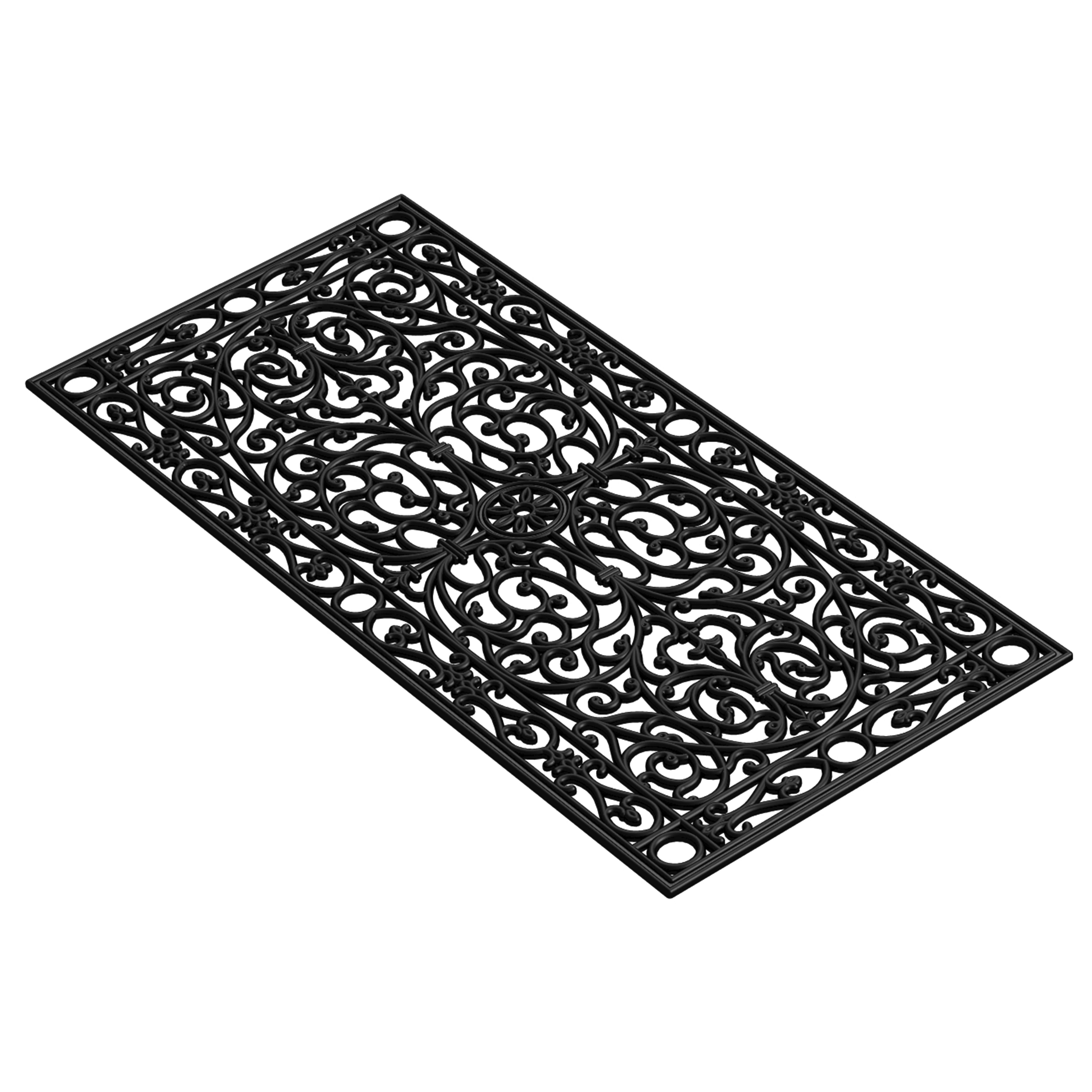 Gatsby Rubber Doormat, 22" x 48"