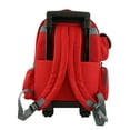 thumbnail image 2 of K-Cliffs Unisex Heavy Duty Rolling School Backpack  in Red, Teen-Adult, 100% Polyester, 2 of 11