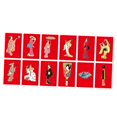 thumbnail image 2 of Banderas japonesas colgantes con cuerda, decoración tradicional para tiendas. 12 piezas 3 m estilo femenino, 2 of 6
