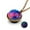 D, variant on BGZLEU Galaxy Pendant Necklaces Nebula Double Sided Outer Space Glass Planet Necklace for Women Men Earth Globe Universe Jewelry Christmas Gifts