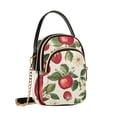 thumbnail image 7 of FORMRS Crossbody Bag for Women Quilted Travel Shoulder Cell Phone Purse with Chain Strap Handbag, Apple Leaves Pattern, 7 of 7