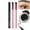 Black, variant on Eyebrow Brush Set, 2023 New 4D Hair Stroke Brow Stamp Brush, Brow Brushes for Eyebrows, 4D Laminated Brow Home-Grooming Kit, Eyebrow Pen With Eyebrow Gel