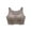 Brown, variant on Seamless Bra Without Underwire Women's Bralette Padded Comfortable Non Wired T Shirt Bra Pull On Bra Crossback Comfortable Soft Bustier 36c Bras Woman Bras Compression Bras for Women Super Bra Sports