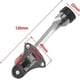 thumbnail image 4 of Door stop, silvercolored, door stop made of zinc alloy, door stop, footoperated lever, kickdown, nonslip rubber (silver), 4 of 4