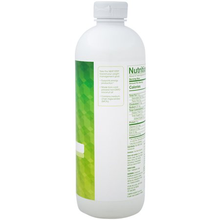 Next Step MCT Oil Healthy Fats, Great for Mixing in Shakes Coffee, Supports Fat Metabolism Energy, Keto Friendly (24 Fluid Ounces)