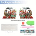 thumbnail image 4 of Acrílico Doble Cara Navidad 5D DIY Diamante Arte Papel Toalla Almacenamiento Estante, 4 of 8